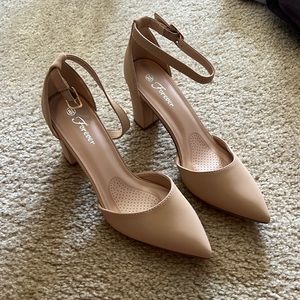Nude heels